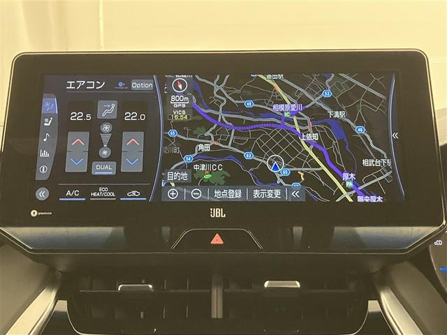 ハリアーハイブリッド Ｚ　レザーパッケージ　パノラマサンルーフ　エアロ　地デジ　横滑防止　盗難防止システム　Ｂモニター　ＬＥＤライト　パワーウィンドウ　クルコン　スマートキ－　助手席エアバック　パワーシート　エアバッグ　オートエアコン　ナビＴＶ（7枚目）