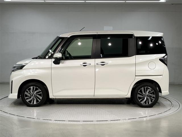 ルーミー カスタムG アイドリング 両側電動SD LEDヘット バックビューモニター 衝突回避ブレーキ 地デジ スマートキー メモリナビ クルーズコントロール 点検記録簿 DVD ETC 1オーナー オートエアコン ABS(2枚目)