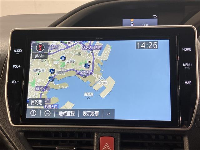ヴォクシー ZS 煌II スマートキー・プッシュスタート バックガイドモニター セキュリティアラーム 両側パワスラドア 1オーナー ETC車載器 地デジテレビ 記録簿付き VSC LEDライト 助手席エアバック AC パワステ(6枚目)