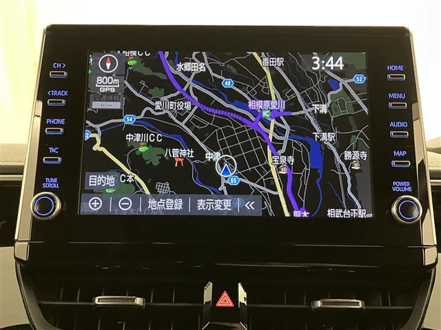 カローラツーリング ハイブリッド ダブルバイビー 追突軽減ブレーキ バックモニタ 横滑防止 スマキー LEDライト デュアルエアバッグ エアコン オートクルーズ サイドエアバッグ ETC付 ナビ PS キーフリー ABS エアバック メモリ-ナビ(6枚目)