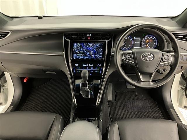 ハリアー プレミアム スタイルノアール 地デジ ナビTV TSS LEDヘッドライト ETC付 パワーシート 横滑り防止システム クルコン スマートキー エアバッグ セキュリティー DVD再生機能 メモリナビ AW オートエアコン ABS(5枚目)