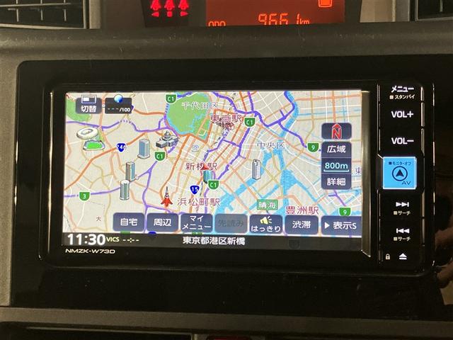 ルーミー X 左オートスライド AC VSC 点検記録簿 地上デジタル PW WエアB ワンオーナ イモビライザー パワーステアリング エアバッグ バックモニター アイドルストップ メディアプレイヤー接続 ナビTV(6枚目)