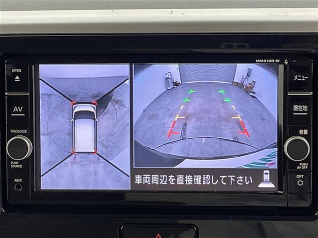 デイズルークス ＨＷＳ　Ｘ　Ｖセレクション　純正ナビ　アラウンドビューモニター　両側パワースライドドア　エマージェンシーブレーキ　ハーフレザー　フルセグＴＶ　前後ドライブレコーダー　ＬＥＤオートヘッドライト　オートハイビーム　衝突軽減ブレーキ（3枚目）