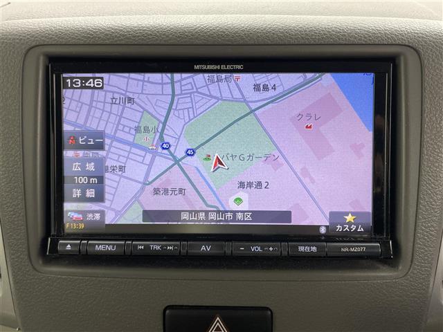 フレアワゴン ＸＳ　ナビ　衝突軽減ブレーキシステム　スマートキー　片側パワースライドドア　ビルトインＥＴＣ　フルセグＴＶ　Ｂｌｕｅｔｏｏｔｈ　アイドリングストップ　プッシュスタート　ＵＳＢ接続　フロアマット　スペアキー（2枚目）