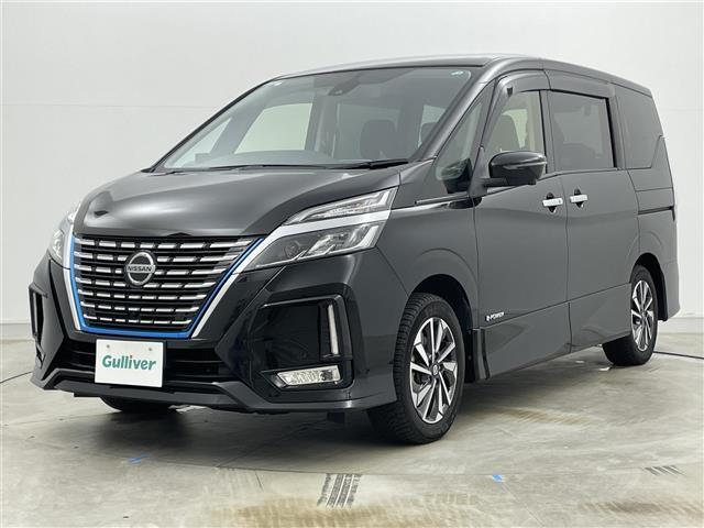 セレナ ｅ－パワー　ハイウェイスターＶ　純正１０インチナビ　アラウンドビューモニター　パーキングアシスト　プロパイロット　ビルトインＥＴＣ　ドライブレコーダー　衝突軽減ブレーキ　コーナーセンサー　社外レーダー　ＢＳＭ　両側パワースライドドア（19枚目）