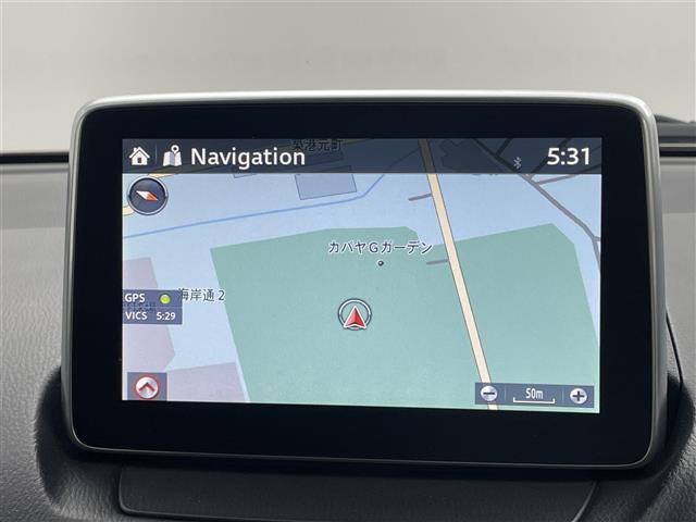 ＣＸ－３ ＸＤ　ツーリング　純正ナビ　バックカメラ　衝突軽減ブレーキ　クルーズコントロール　前後ドライブレコーダー　ビルトインＥＴＣ　ＬＥＤヘッドライト　オートライト　ＢＳＭ　合皮シート　ＤＶＤ再生　地デジフルセグ　パドルシフト（2枚目）