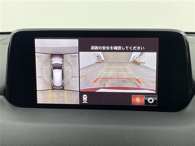 ＣＸ－８ ＸＤプロアクティブ　３６０度ビューモニター　フリップダウンモニター　純正ナビ　ＢＳＭ　ＥＴＣ　ドライブレコーダー　レーダークルーズコントロール　パワーバックドア　ヘッドアップディスプレイ　ＬＥＤヘッドライト　オートライト（3枚目）