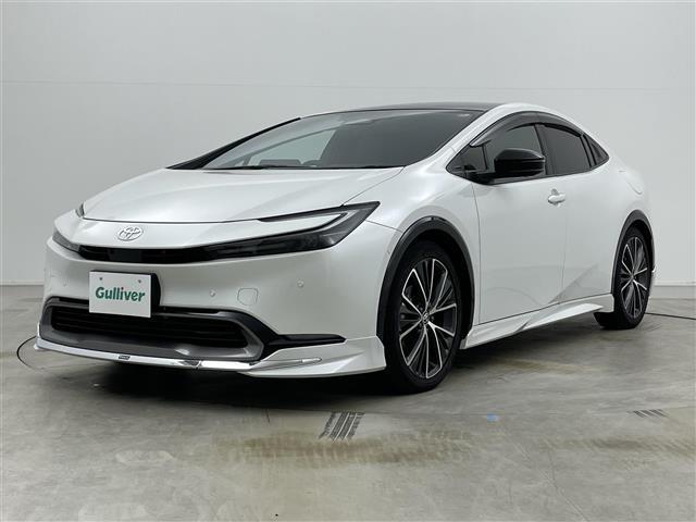 プリウス Ｚ　モデリスタエアロ　ガラスルーフ　純正１２．３インチナビ　パノラミックビューモニター　ＥＴＣ２．０　セーフティセンス　レーダークルーズコントロール　シートヒーター　ベンチレーション　パーキングアシスト（19枚目）