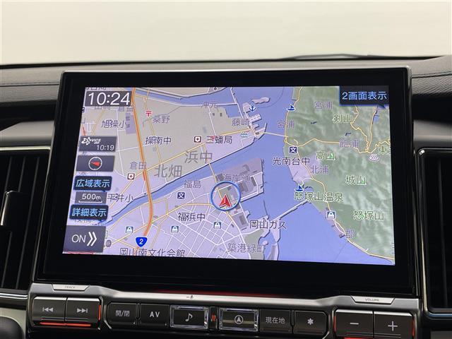 デリカＤ：５ Ｐ　アルパイン１１インチナビ　全方位カメラ　電動サイドステップ　両側パワースライドドア　ＢＳＭ　ＥＴＣ　パドルシフト　シートヒーター　ドライブレコーダー　ＡＣ１００Ｖ　レーダークルーズコントロール　ＬＥＤ（3枚目）