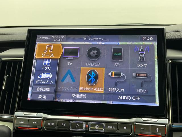 デリカＤ：５ Ｐ　アルパイン１１インチナビ　全方位カメラ　電動サイドステップ　両側パワースライドドア　ＢＳＭ　ＥＴＣ　パドルシフト　シートヒーター　ドライブレコーダー　ＡＣ１００Ｖ　レーダークルーズコントロール　ＬＥＤ（46枚目）