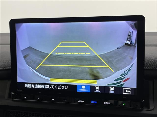 ステップワゴン ｅ：ＨＥＶスパーダ　登録済未使用車　純正１１．４インチナビ　１５．６インチ後席モニター　ハーフレザーシート　シートヒーター　パワーバックドア　ホンダセンシング　衝突軽減ブレーキ　両側パワースライドドア　２列目オットマン（4枚目）