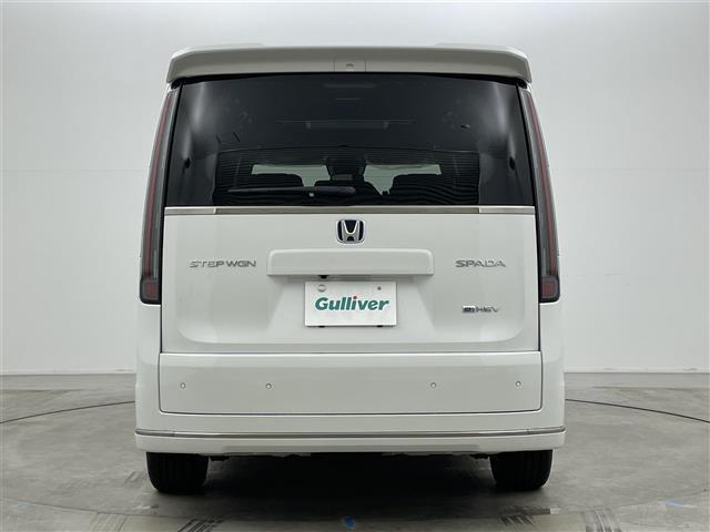 ステップワゴン ｅ：ＨＥＶスパーダ　登録済未使用車　純正１１．４インチナビ　１５．６インチ後席モニター　ハーフレザーシート　シートヒーター　パワーバックドア　ホンダセンシング　衝突軽減ブレーキ　両側パワースライドドア　２列目オットマン（18枚目）