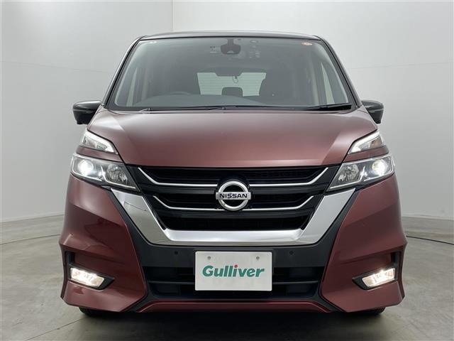 セレナ ハイウェイスター Vセレクション 純正9インチナビ アラウンドビューモニター 両側パワースライドドア エマージェンシーブレーキ クルーズコントロール LEDヘッドライト ビルトインETC プッシュスタート スマートキー オートライト(17枚目)