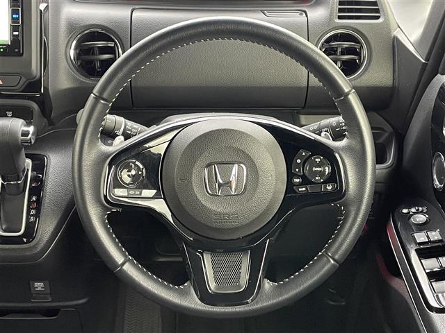 N-BOXカスタム Lターボ 純正ナビ バックカメラ 両側パワースライドドア モデューロアルミホイール 前後ドライブレコーダー シートヒーター ハーフレザーシート アダプティブクルーズコントロール ターボ LEDヘッドライト(5枚目)