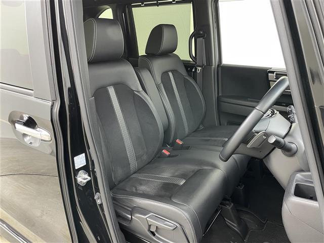 N-BOXカスタム Lターボ 純正ナビ バックカメラ 両側パワースライドドア モデューロアルミホイール 前後ドライブレコーダー シートヒーター ハーフレザーシート アダプティブクルーズコントロール ターボ LEDヘッドライト(8枚目)