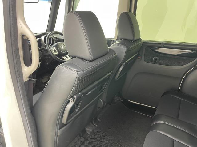 N-BOXカスタム G・ターボLパッケージ 純正ナビ 両側パワースライドドア クルーズコントロール バックカメラ ビルトインETC オートLEDヘッドライト 前後ドライブレコーダー 純正アルミホイール フルセグTV パドルシフト ハーフレザー(54枚目)