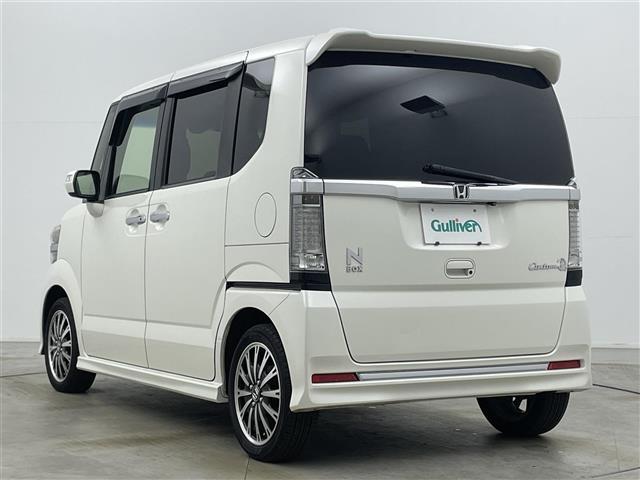 N-BOXカスタム G・ターボLパッケージ 純正ナビ 両側パワースライドドア クルーズコントロール バックカメラ ビルトインETC オートLEDヘッドライト 前後ドライブレコーダー 純正アルミホイール フルセグTV パドルシフト ハーフレザー(60枚目)