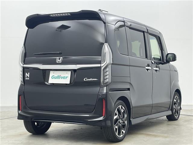 N-BOXカスタム G・Lターボホンダセンシング 純正8インチナビ レーダークルーズコントロール 両側パワースライドドア 衝突軽減ブレーキ ビルトインETC ハーフレザー バックカメラ ドライブレコーダー レーンキープアシスト オートLEDライト(20枚目)