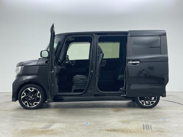 N-BOXカスタム G・Lターボホンダセンシング 純正8インチナビ レーダークルーズコントロール 両側パワースライドドア 衝突軽減ブレーキ ビルトインETC ハーフレザー バックカメラ ドライブレコーダー レーンキープアシスト オートLEDライト(70枚目)