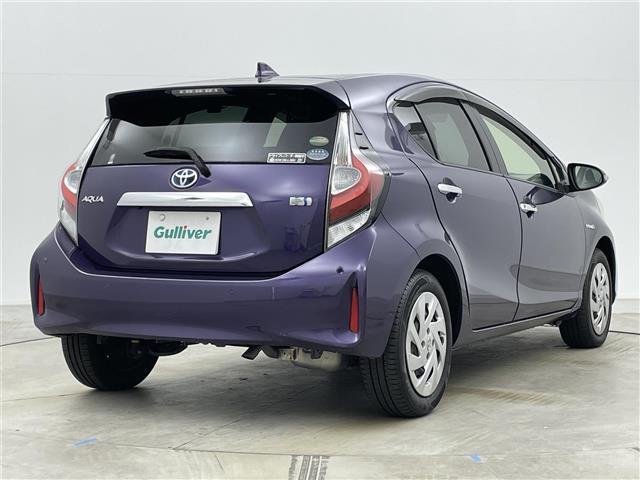 アクア S スタイルブラック 純正SDナビ バックカメラ プッシュスタート スマートキー ビルトインETC アイドリングストップ LEDヘッドライト トヨタセーフティセンス 衝突軽減ブレーキ レーンキープアシスト 横滑り防止装置(20枚目)