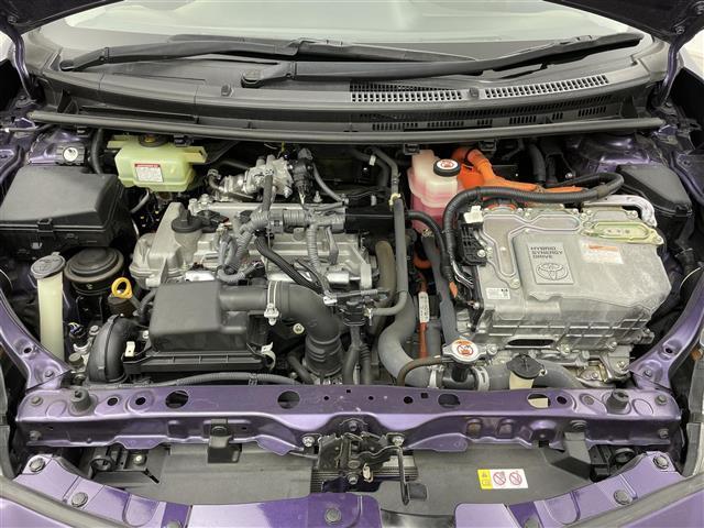 アクア S スタイルブラック 純正SDナビ バックカメラ プッシュスタート スマートキー ビルトインETC アイドリングストップ LEDヘッドライト トヨタセーフティセンス 衝突軽減ブレーキ レーンキープアシスト 横滑り防止装置(21枚目)