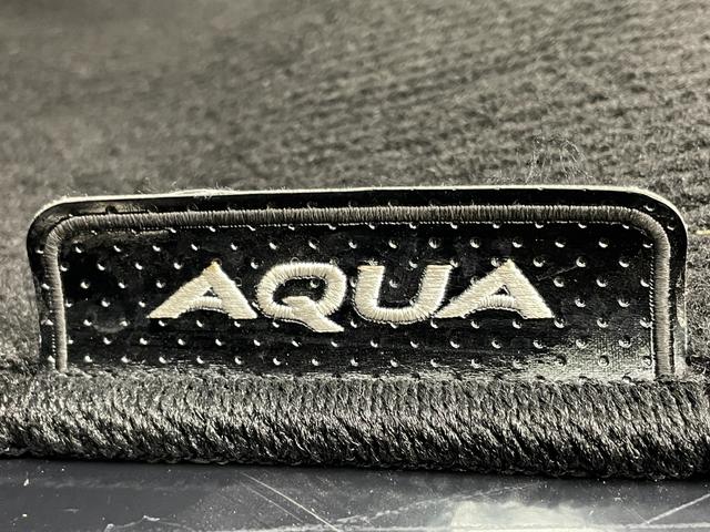 アクア S スタイルブラック 純正SDナビ バックカメラ プッシュスタート スマートキー ビルトインETC アイドリングストップ LEDヘッドライト トヨタセーフティセンス 衝突軽減ブレーキ レーンキープアシスト 横滑り防止装置(47枚目)