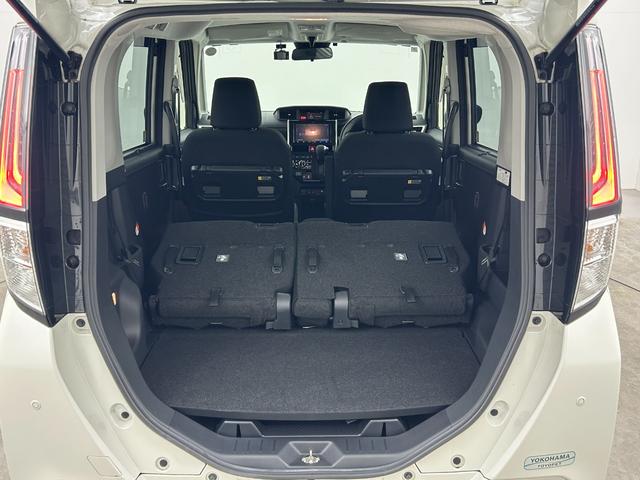 ルーミー カスタムＧ－Ｔ　純正９インチナビ　全周囲カメラ　ビルトインＥＴＣ　ドライブレコーダー　両側パワースライドドア　スマートアシスト　オートブレーキホールド　電動パーキング　ＬＥＤヘッドライト　純正フロアマット　純正アルミ（57枚目）