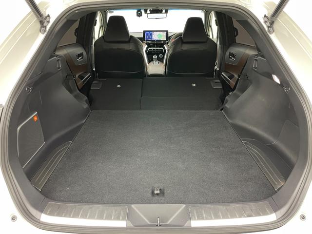 ハリアーハイブリッド Ｚ　レザーパッケージ　ＧＲエアロ　パノラミックビューモニター　純正１２．３インチナビ　ＪＢＬサウンド　シートヒーター　ベンチレーション　パワーバックドア　デジタルインナーミラー　ビルトインＥＴＣ２．０　ドライブレコーダー（57枚目）