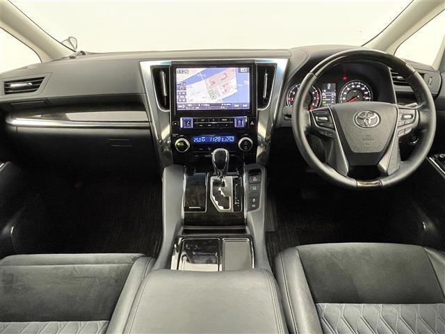 ヴェルファイア 2.5Z Gエディション ALPINE10インチナビ ALPINE12.8インチフリップダウンモニター ALPINEサウンドシステム ハーフレザーシート パワーシート パワーバックドア ETC トヨタセーフティーセンス(12枚目)