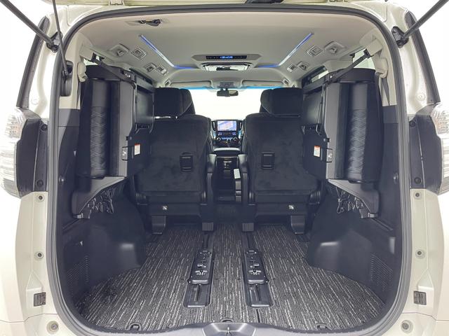 ヴェルファイア 2.5Z Gエディション ALPINE10インチナビ ALPINE12.8インチフリップダウンモニター ALPINEサウンドシステム ハーフレザーシート パワーシート パワーバックドア ETC トヨタセーフティーセンス(57枚目)