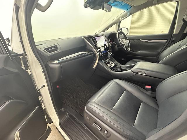 アルファード 2.5S Cパッケージ 12インチフリップダウンモニター デジタルインナーミラー 純正9インチナビ 両側パワースライドドア ブラインドスポットモニター バックカメラ レーダークルーズコントロール シートヒーター エアシート(52枚目)