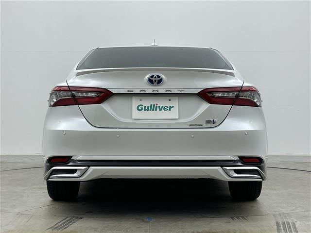 カムリ G モデリスタエアロ パノラミックビューモニター 純正9インチディスプレイオーディオ レーダークルーズコントロール ブラインドスポットモニター パワーシート 前後ドライブレコーダー 純正アルミ 衝突軽減(18枚目)