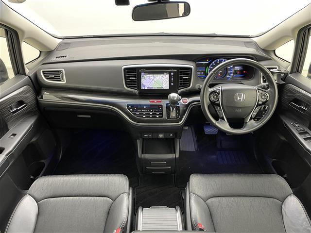 オデッセイハイブリッド ハイブリッド 純正ナビ 全方位カメラ 100V電源 両側パワースライドドア 衝突軽減ブレーキ レーダークルーズコントロール ブラインドスポットモニター パワーシート ビルトインETC LEDヘッドライト HDMI(12枚目)