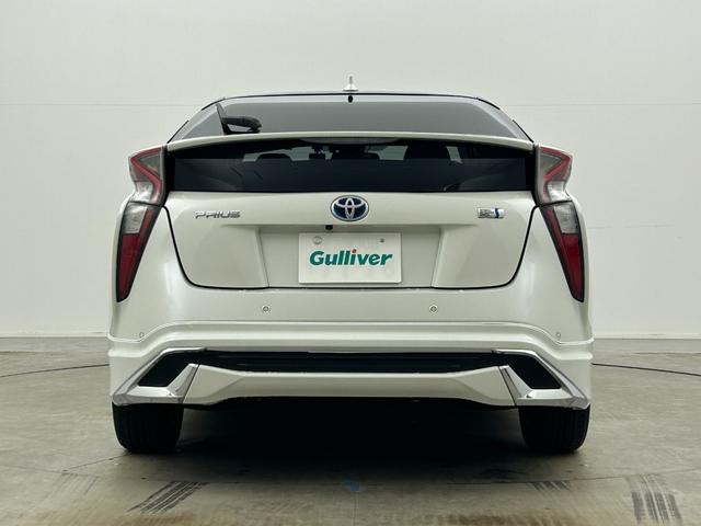 プリウス A 社外エアロ 純正ナビ バックカメラ アドバンスドパーク ヘッドアップディスプレイ トヨタセーフティーセンス ETC ドライブレコーダー 革巻きステアリング LEDヘッドライト フォグライト BSM(70枚目)