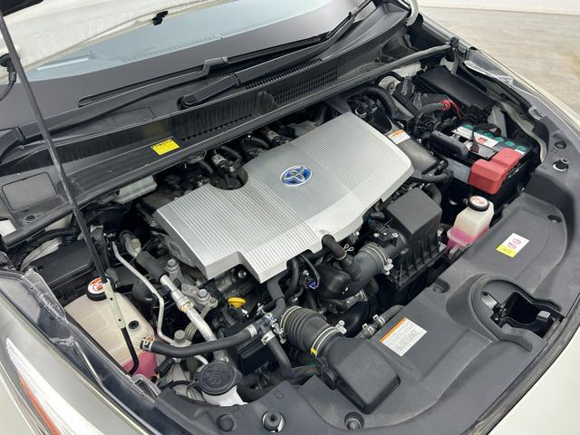 プリウス A 社外エアロ 純正ナビ バックカメラ アドバンスドパーク ヘッドアップディスプレイ トヨタセーフティーセンス ETC ドライブレコーダー 革巻きステアリング LEDヘッドライト フォグライト BSM(73枚目)