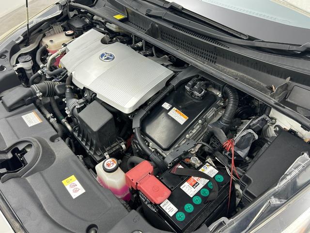 プリウス A 社外エアロ 純正ナビ バックカメラ アドバンスドパーク ヘッドアップディスプレイ トヨタセーフティーセンス ETC ドライブレコーダー 革巻きステアリング LEDヘッドライト フォグライト BSM(74枚目)