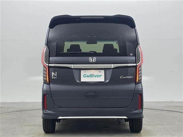 N-BOXカスタム L 9インチフローティングナビ バックカメラ フロントカメラ シートヒーター 片側パワースライドドア ホンダセンシング 純正フロアマット LEDヘッドライト 純正アルミ 後席サンシェード フォグライト(18枚目)