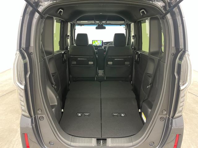 N-BOXカスタム L 9インチフローティングナビ バックカメラ フロントカメラ シートヒーター 片側パワースライドドア ホンダセンシング 純正フロアマット LEDヘッドライト 純正アルミ 後席サンシェード フォグライト(57枚目)