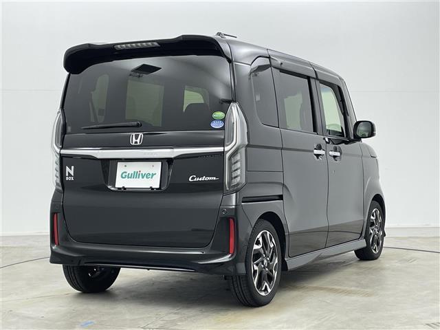 N-BOXカスタム G・Lターボホンダセンシング 純正ナビ バックカメラ ハーフレザーシート 両側パワースライドドア ホンダセンシング パドルシフト 純正フロアマット LEDヘッドライト 純正アルミ 後席サンシェード ドアバイザー フォグライト(16枚目)