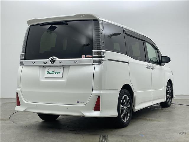 ヴォクシー ZS 煌III アルパインナビ アルパイン後席モニター 両側パワスラ ハーフレザーシート コーナーセンサー 前後ドラレコ LEDヘッドライト オートハイビーム フォグランプ ビルトインETC クルコン 純正アルミ(19枚目)