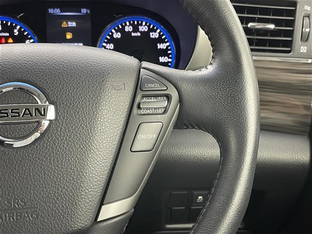 エルグランド 250ハイウェイスターS 純正ナビ 全方位カメラ 両側パワスラ 電動リアゲート 前後ドラレコ ハーフレザーシート コーナーセンサー LEDヘッドライト オートライト クルーズコントロール ビルトインETC オットマン スペアキ(25枚目)