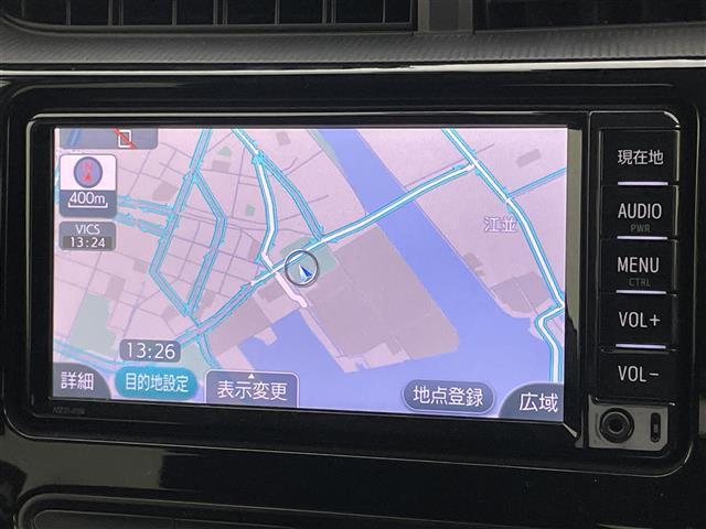 アクア Ｓスタイルブラック　純正ＳＤナビ　バックカメラ　セーフティセンス　地デジ　ビルトインＥＴＣ　オートハイビーム　ドライブレコーダー　オートライト　レーンディパーチャーアラート　プリクラッシュセーフティ　純正フロアマット（3枚目）