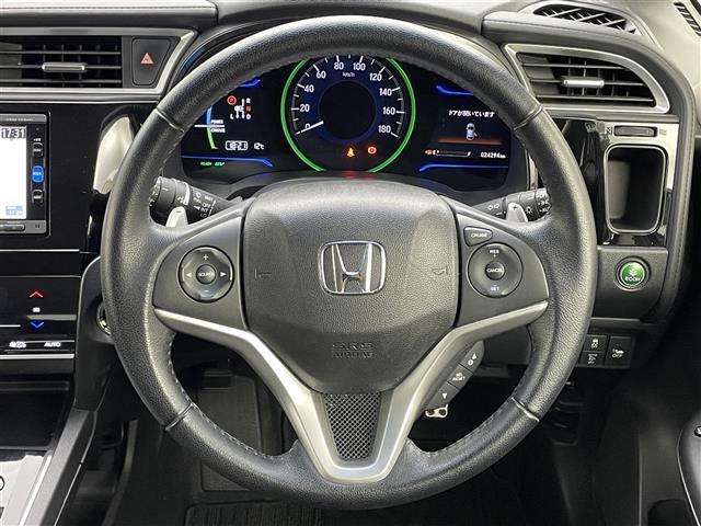 シャトル ハイブリッドＸ　純正ナビ　バックカメラ　衝突軽減ブレーキ　クルーズコントロール　ハーフレザーシート　前後ドライブレコーダー　ビルトインＥＴＣ　ＬＥＤヘッドライト　フォグライト　パドルシフト　スマートキー２本　マット（26枚目）