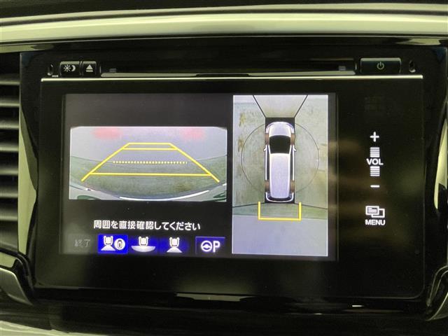 オデッセイ アブソルート・２０ｔｈアニバーサリー　フリップダウンモニター　全方位カメラ　両側パワースライドドア　純正ナビ　衝突軽減ブレーキ　ビルトインＥＴＣ　ＬＥＤヘッドライト　ドライブレコーダー　パーキングアシスト　レーダークルーズコントロール（4枚目）