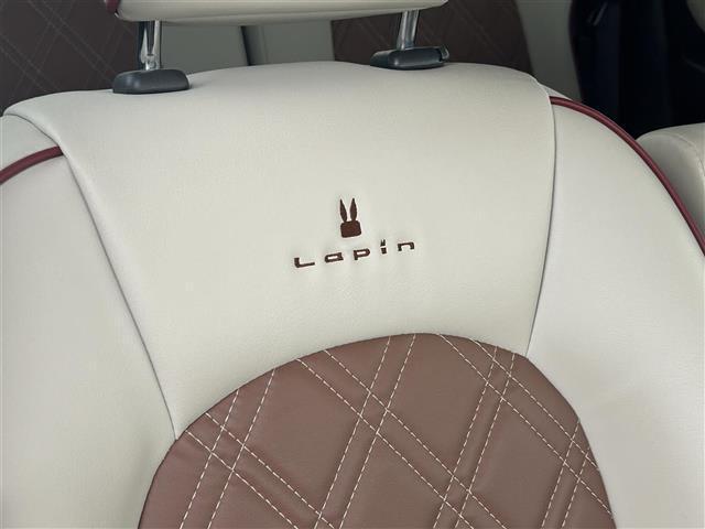 アルトラパン X ナビ スマートキー プッシュスタート フルセグTV Bluetooth CD DVD ビルトインETC HIDヘッドライト オートライト アイドリングストップ ショコラ専用シート 純正フロアマット(35枚目)