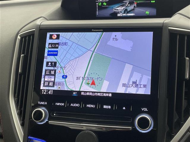 フォレスター Ｘ－ブレイク　純正８インチナビ　レーダークルーズコントロール　ビルトインＥＴＣ　シートヒーター　ＬＥＤヘッドライト　バックカメラ　ドライブレコーダー　電動リアゲート　コーナーセンサー　オートハイビーム　ルーフレール（2枚目）