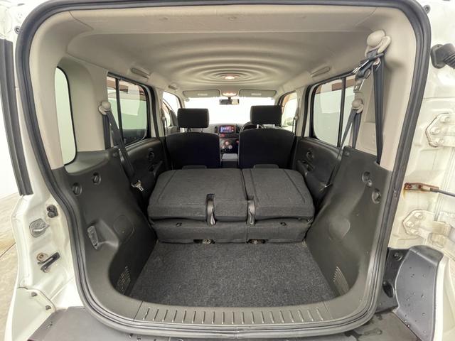 キューブ １５Ｘ　純正ナビ　バックカメラ　地デジＴＶ　スマートキー　プッシュスタート　ＤＶＤ再生　純正フロアマット　ＣＤ　エアコン　パワーウィンドウ　横滑り防止装置　ダブルエアバック　アイドリングストップ　ベンチシート（57枚目）