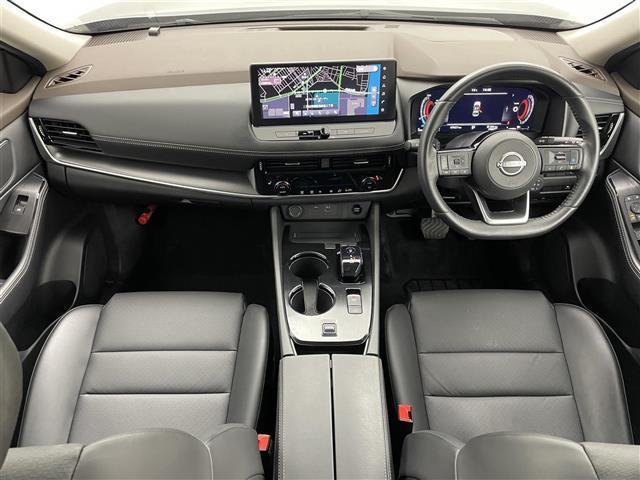 エクストレイル X 純正12.3インチナビ アラウンドビューモニター プロパイロット ルーフレール パワーシート シートメモリー 純正前後ドラレコ コーナーセンサー LEDヘッドライト オートライト デジタルインナーミラ(13枚目)