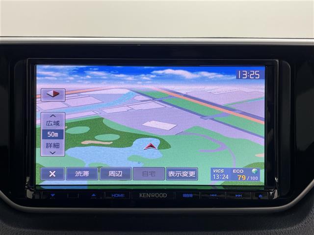 ムーヴ カスタム　Ｘ　ハイパーＳＡ　ナビ　バックカメラ　ＬＥＤヘッドライト　スマートキー　ＥＴＣ　ＴＶ　ＣＤ　プッシュスタート　純正フロアマット　純正アルミホイール　オートライト　スペアキー　アイドリングストップ　フォグランプ　禁煙車（2枚目）