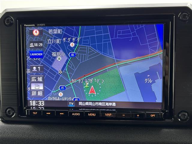 ジムニー ＸＣ　純正８型ナビ　バックカメラ　社外マフラー　マッドフラップ　シートカバー　シートヒーター　ＬＥＤヘッドライト　　フォグライト　ドライブレコーダー　スズキセーフティーサポート　純正アルミ　フロアマット（2枚目）